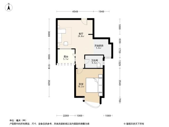 上海绿城户型图