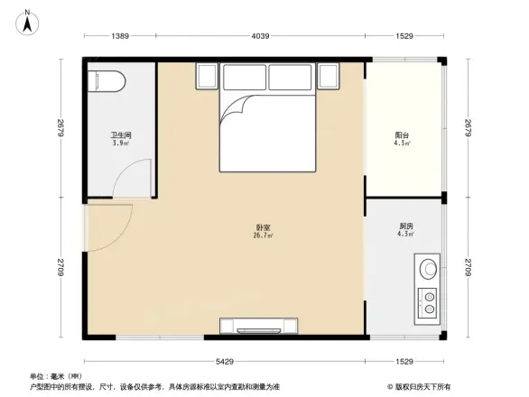 万达高层户型图