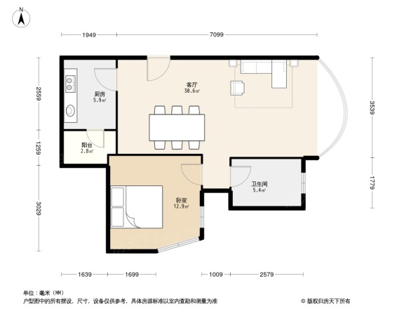名仕苑户型图