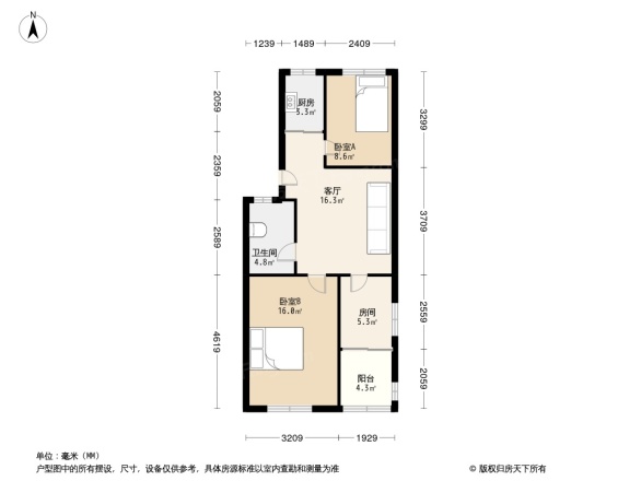 古美五村户型图
