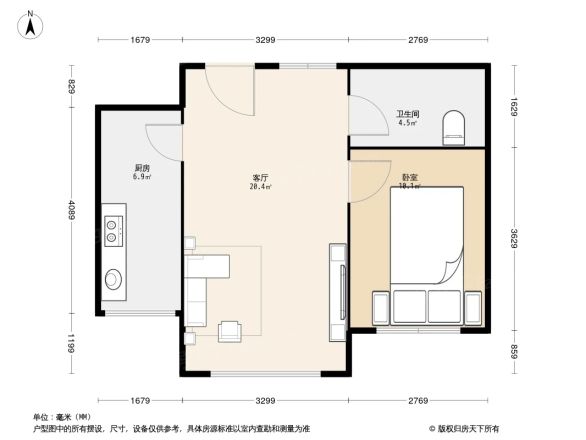 远洋时代城商住楼户型图