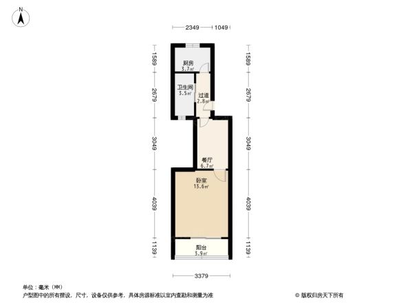 泾华新村户型图