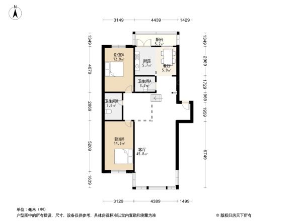 瑞士家园户型图