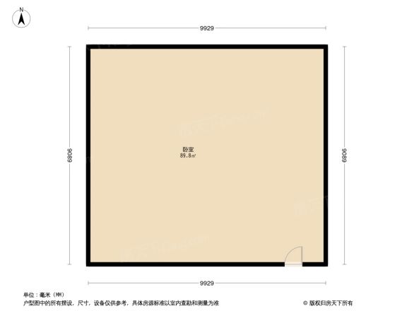 雅阁花园户型图