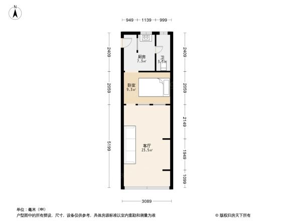国定路505弄小区户型图