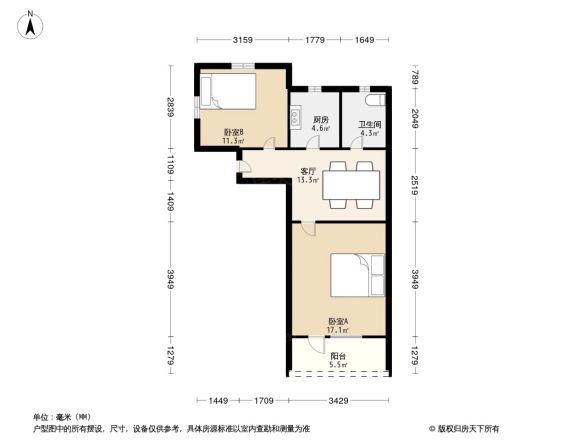 西樱花园户型图