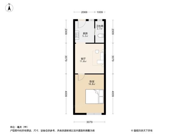 海滨二村户型图