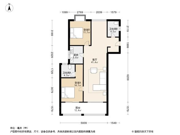 金满府户型图