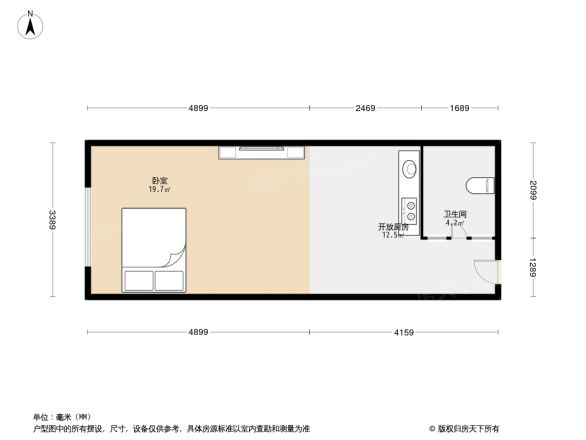 世元国际公寓户型图