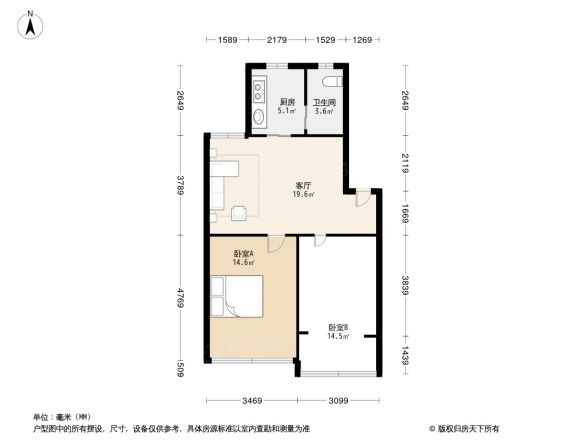 和睦公寓户型图