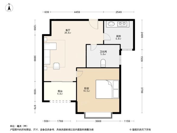 新高苑春园一期 户型图