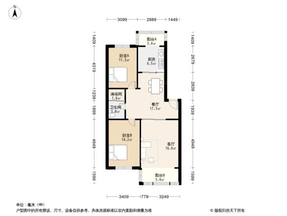 瑞士家园户型图