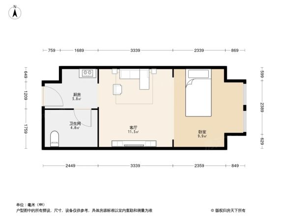 软景e居户型图