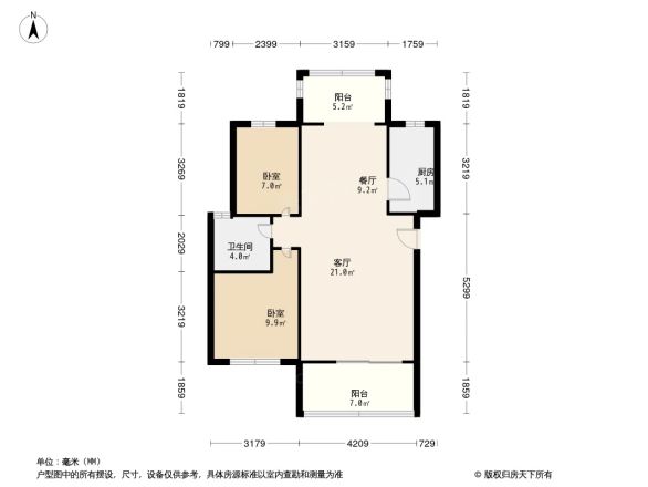 学府美地户型图