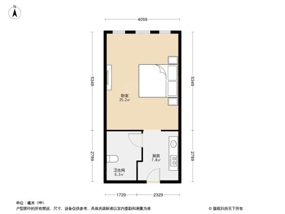 宝盛世纪中心户型图