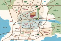 鑫江花漾里项目区位图