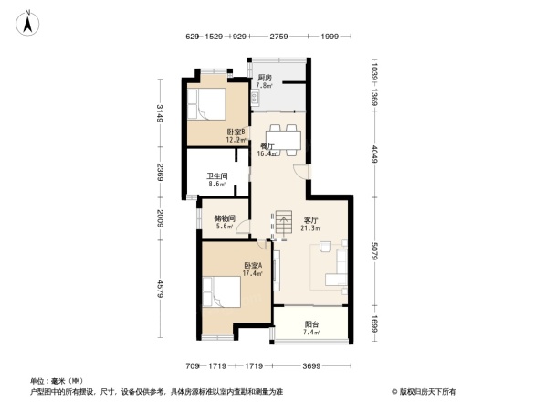 正峰苑户型图