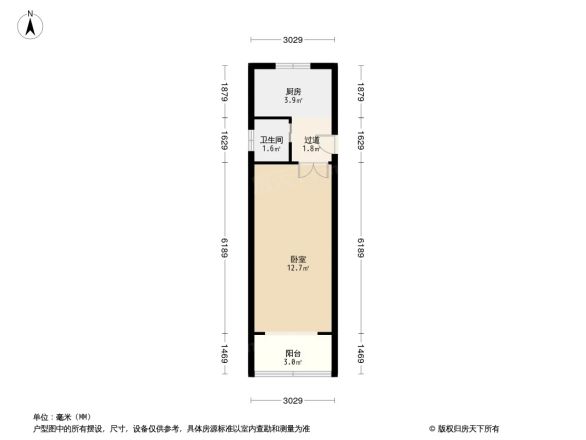 虹鹿花苑二公寓户型图