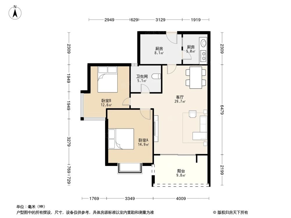 相似户型图