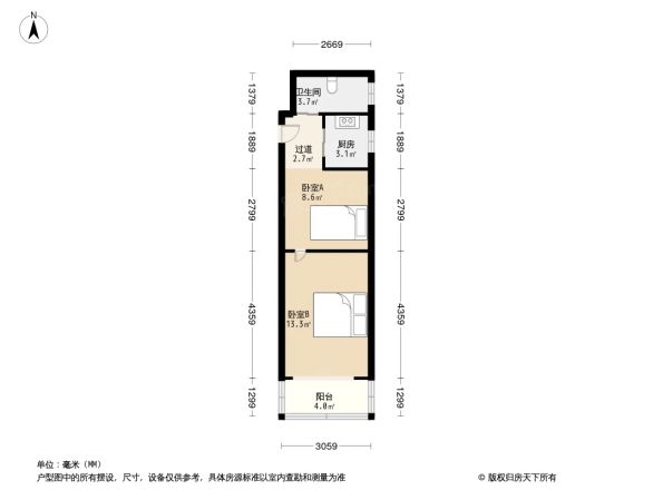 茶陵路335号户型图