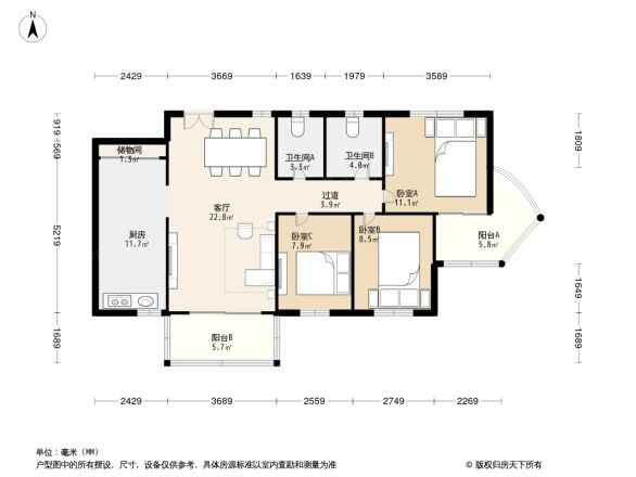 金丰世家户型图