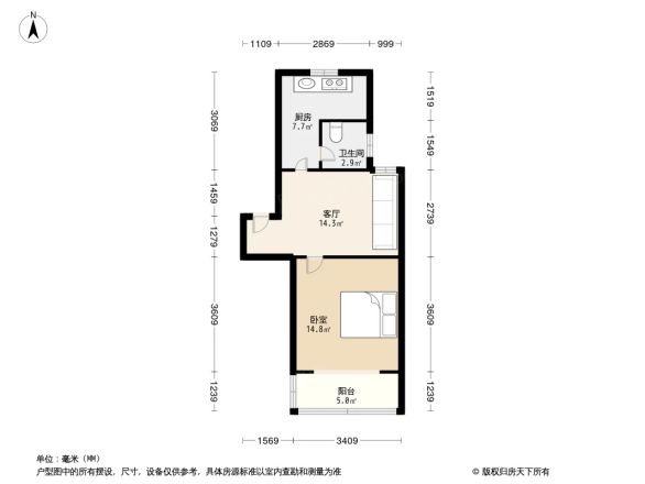 紫叶花园户型图