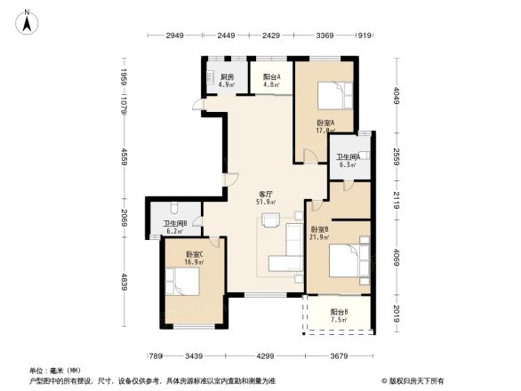 祥生御江湾户型图