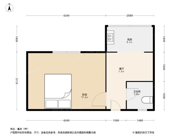蒙自路601弄小区户型图