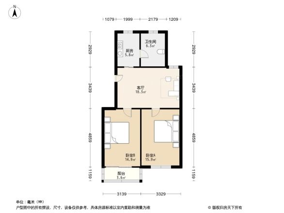 贝港二区户型图