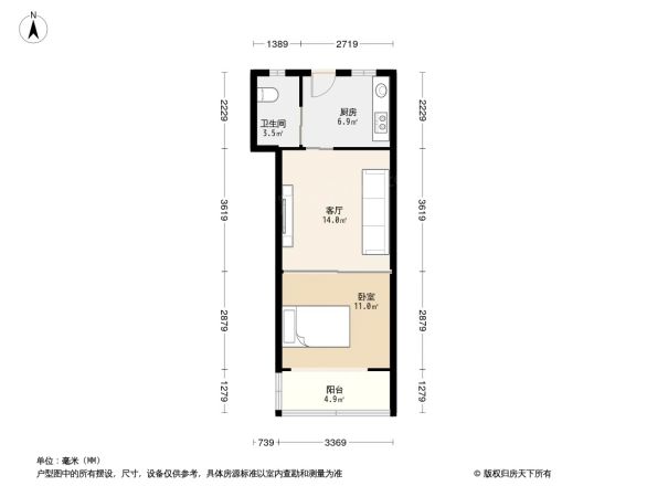 桃浦六村户型图