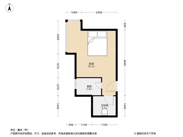 樱花假日户型图