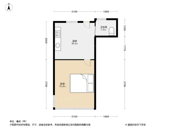 延长小区(闸北)户型图