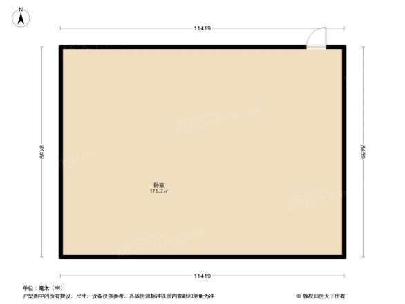 复地香堤苑户型图