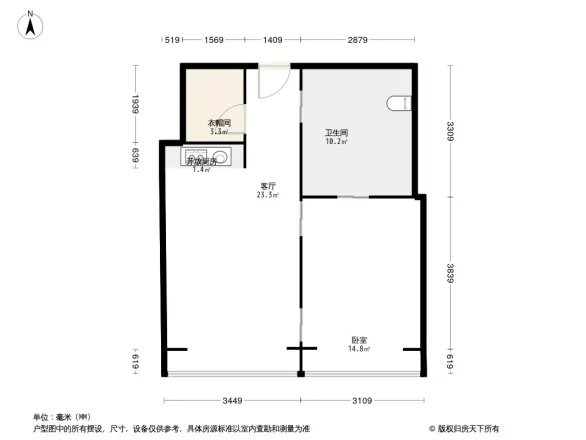 宁海东方君悦户型图图片