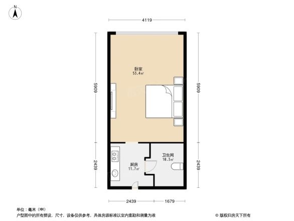宝盛世纪中心户型图