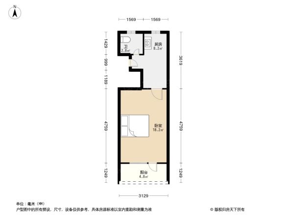 海滨三村户型图