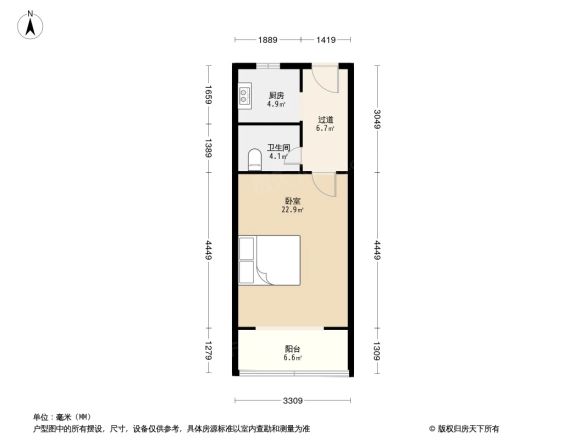 虹仙小区户型图