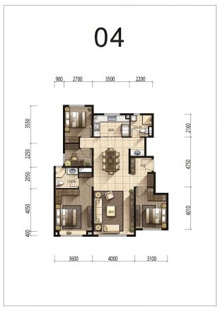 保利云禧户型图