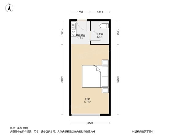 樱花假日户型图