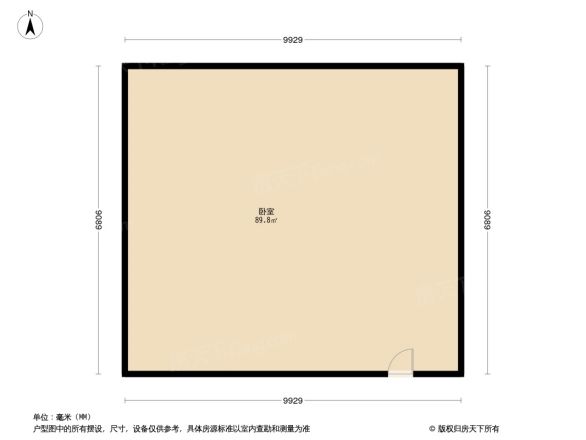 雅阁花园户型图