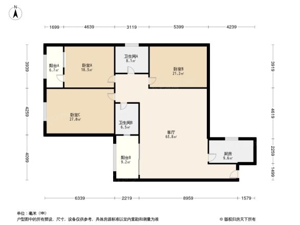 仁恒公寓户型图