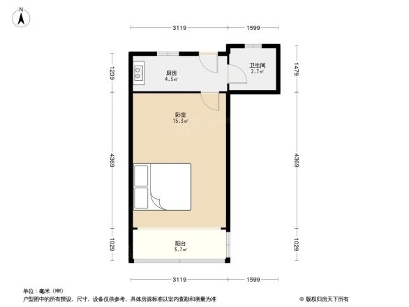 华苑小区户型图