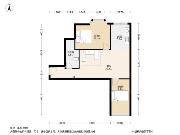 府河苑户型图