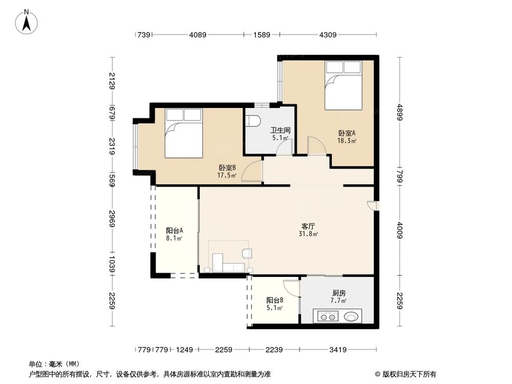 相似户型图