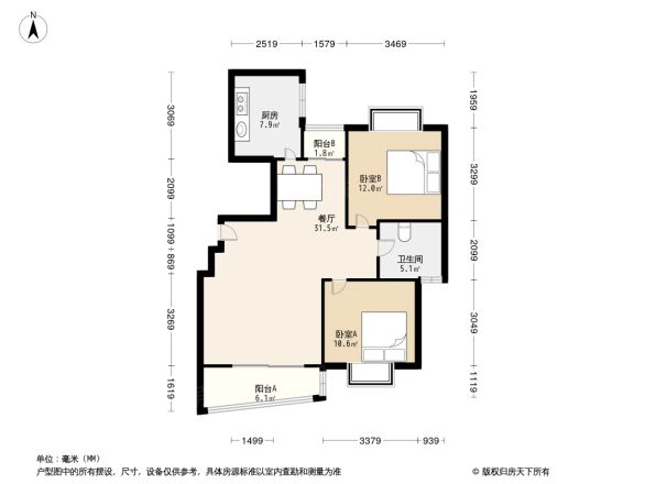 江南名邸户型图