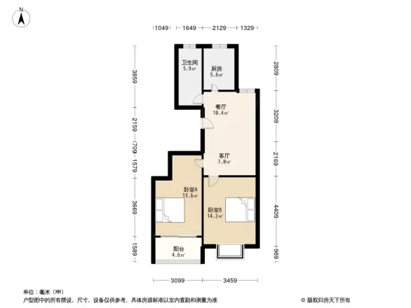 新怡家园户型图