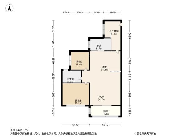 西湖丽景户型图