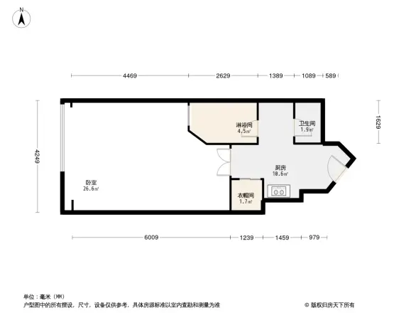 宁海东方君悦户型图图片