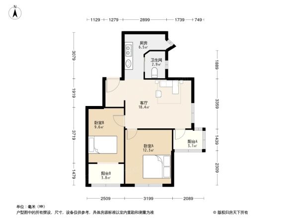 民乐苑户型图