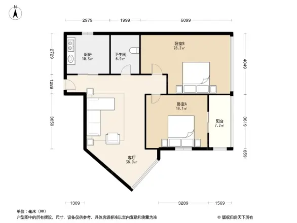 格林尚元丽舍户型图